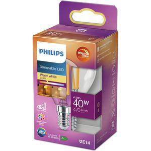 LED Classic - 40W - P45 - E14 - Helder - 470 Lm