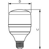 Philips - TrueForce Core - LED Lamp - Warm Wit - Dimbaar - 20W