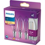 Philips - LED Lamp - Warmwit - E14 Fitting - Energiezuinig