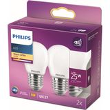 Philips - LED-lamp - Warmwit Licht - E27-Fitting - Energiezuinig