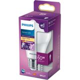 Philips - LED Sensor Lamp - Warmwit - E27 - 8W - Mat