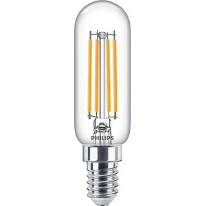 6x Philips LED lamp E14 | Buis T25 | Filament | Helder | 2700K | 4.5W (40W)