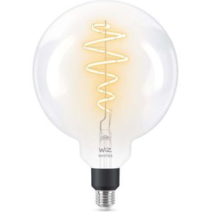 WiZ Giant Filament Lamp E27 - Warm- tot Koelwit Licht - Slimme LED Lamp - 40 W - Transparant - Verbind met Wi-Fi - Gemakkelijk te Bedienen