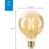 WiZ - Filament Lamp Globe - Goud - Slimme LED Verlichting - E27 Fitting
