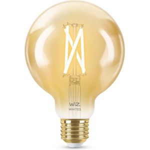 WiZ Globe Filament Slimme LED Verlichting - Warm- Tot Koelwit Licht - E27 - 50W - 95 Mm - Goud