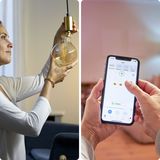 WiZ - Filament Lamp Globe - Goud - E27 - Slimme LED Verlichting - G125