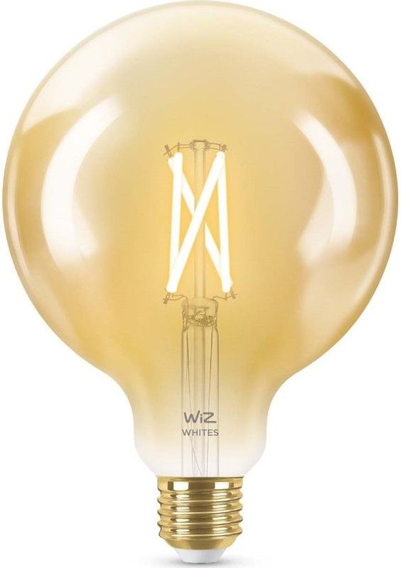 WiZ - Filament Lamp Globe - Goud - E27 - Slimme LED Verlichting - G125