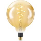 Wiz Ledfilamentlamp G200 Amber E27 6,5w