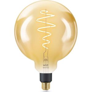 WiZ Filament Lamp Globe - Warm- tot Koelwit Licht - Slimme LED Verlichting - E27 fitting - 25W - Goud - Wi-Fi