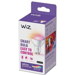 WiZ Spot - Slimme LED-lamp - Gekleurd en wit licht - GU10-50 W - Verbind met Wi-Fi - Gemakkelijk te bedienen