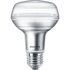 Philips E27 R80 Led Reflectorlamp | 4.2W=60W 2700K | Dimbaar