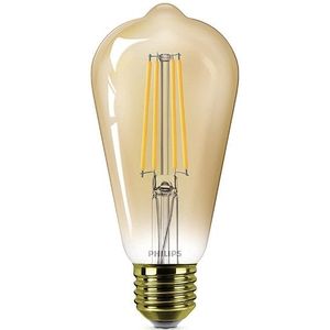 Philips E27 dimbare filament led lamp Edison ST64 7.2W (50W)
