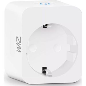 WiZ - Slimme Stekker - Eenvoudige Bediening via App - Stekkertype F - Wi-Fi