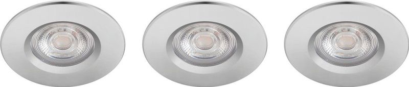 Philips Dive badkamerinbouwspot - 3-lichts - chroom