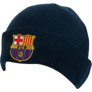 FC Barcelona - Muts omslag - Volwassenen - Navy