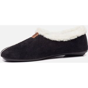 Nortenas - Pantoffels - Zwart - Textiel - Antislip Zool