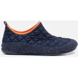 CM - Comfort Pantoffels - Blauw - Textiel - Rubber Zool