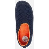 CM - Comfort Pantoffels - Blauw - Textiel - Rubber Zool