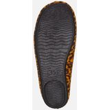 Nortenas - Pantoffels - Geel - Textiel - Luipaardprint