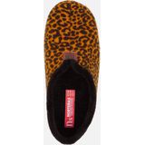 Nortenas - Pantoffels - Geel - Textiel - Luipaardprint