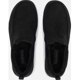 Rohde - 2773 Pantoffels - Zwart - Textiel - Rubberen Zool