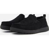 Rohde - 2773 Pantoffels - Zwart - Textiel - Rubberen Zool