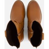 Cellini Enkellaarsjes cognac Leer