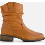 Cellini Enkellaarsjes cognac Leer