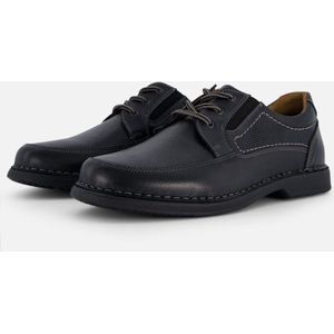 Outfielder - Veterschoenen - Zwart - Leer