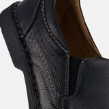 Outfielder - Instappers - Zwart - Leer