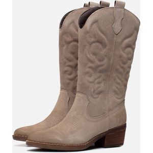 Cellini - Cowboylaarzen - Beige - Suede