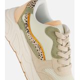 Ann Rocks Sneakers wit Synthetisch