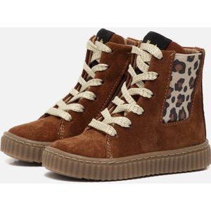 Muyters - Leopard Veterboots - Cognac - Suede