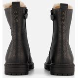 Muyters - Veterboots - Zwart - Leer
