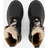 Muyters - Veterboots - Zwart - Leer