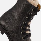 Muyters - Veterboots - Zwart - Leer