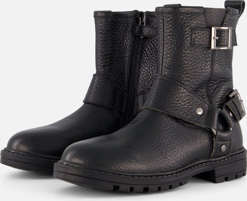 Muyters - Biker Boots - Zwart - Leer