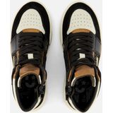 Muyters - Sneakers - Leer - Metallic Details - Rits en Vetersluiting