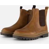 Muyters Chelsea boots cognac Leer