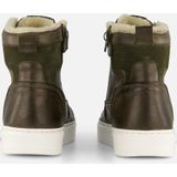 Muyters - Veterboots - Groen - Leer