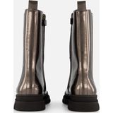 Muyters - Chelsea Boots - Zilver - Leer - Ritssluiting
