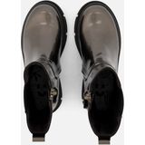 Muyters - Chelsea Boots - Zilver - Leer - Ritssluiting