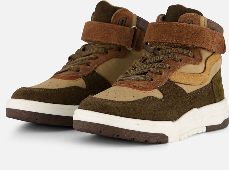 Muyters Sneakers groen Imitatieleer