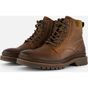 Outfielder - Veterschoenen - Cognac - Leer - Rubber Zool