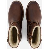 Outfielder - Boots - Bruin - Leer - Rubberen Zool