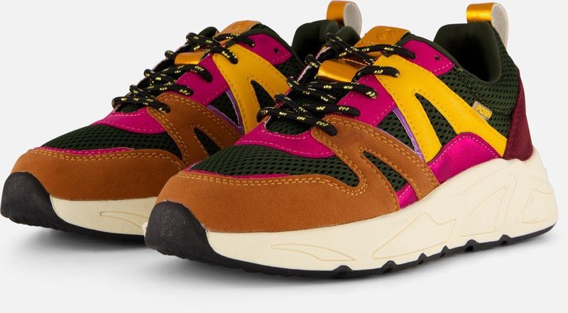 POSH by Poelman Sneakers groen Synthetisch - Dames