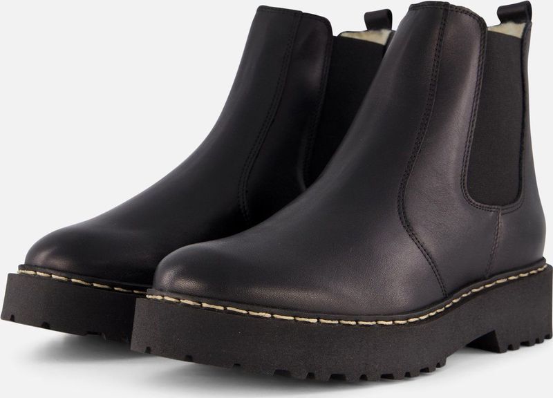 Cellini Chelsea boots zwart Leer