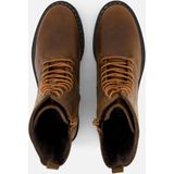 Cellini - Veterboots - Bruin - Leer en Textiel
