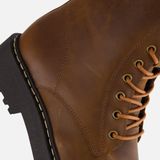 Cellini - Veterboots - Bruin - Leer en Textiel