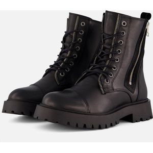 Cellini - Veterboots - Zwart - Leer